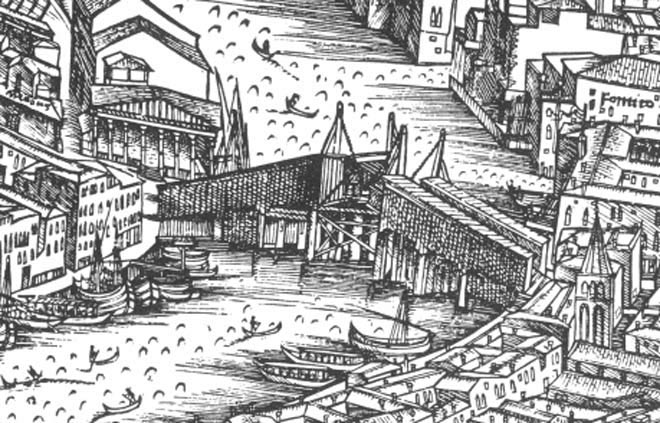 Ponte di Rialto - Jacopo De’ Barberi